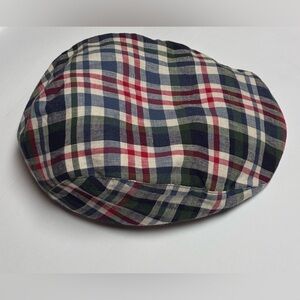 Plaid Flat Cap for Men
